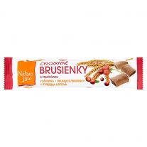 BRUSIENKY celozrnné sušienky s brusnicami  65 g