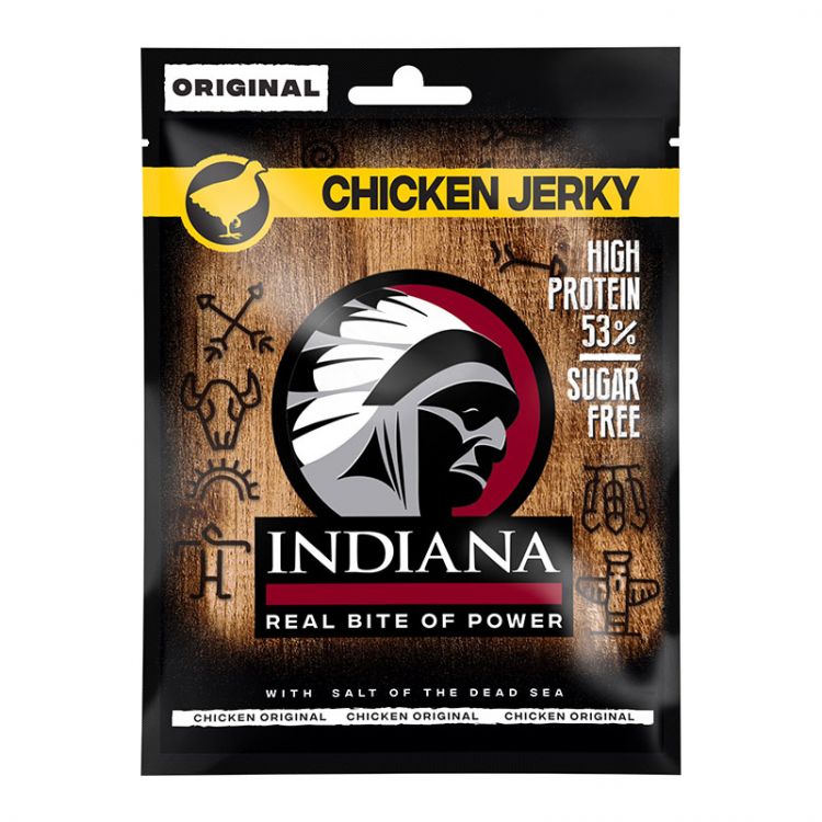 Indiana Jerky Chicken (kuracie) Original 25g