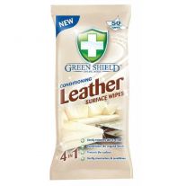 GREEN SHIELD obrúsky na povrchy 50 ks - Koža