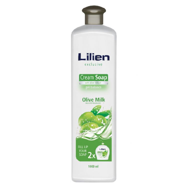 LILIEN tekuté mydlo náplň Olive Milk 1 l