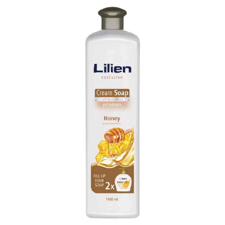 LILIEN tekuté mydlo náplň Honey 1 l