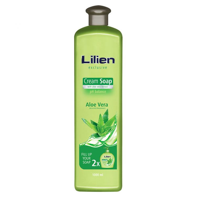 LILIEN tekuté mydlo náplň Aloe Vera 1 l