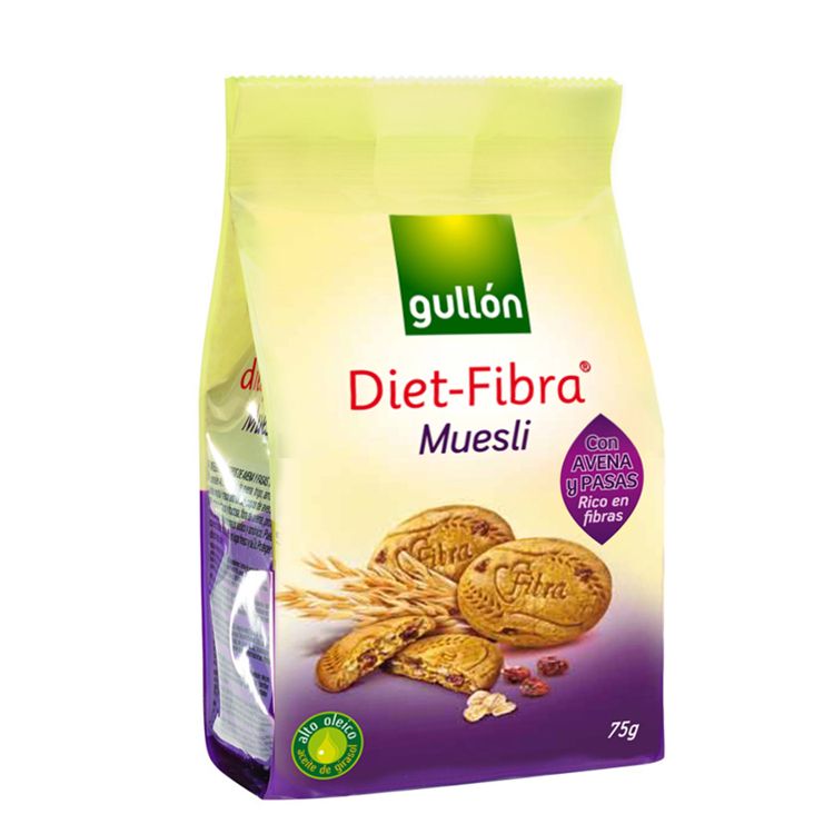 Gullón Diet fibra sušienky s ovsenými vločkami 75g - eDELIA.sk
