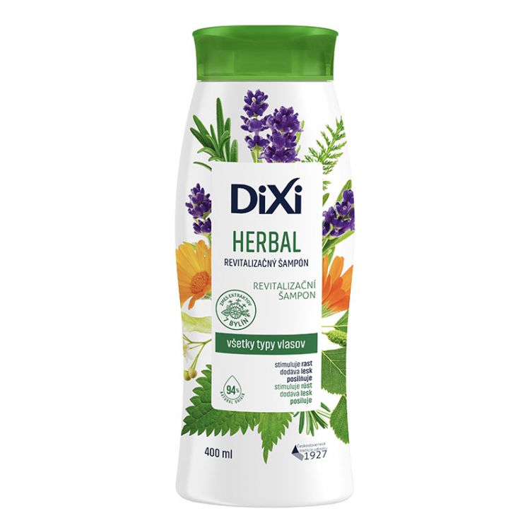 DIXI šampón 400ml Revitalizačný 7 bylín