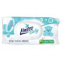 Linteo Pure and Fresh Detské Vlhčené utierky 80 ks  