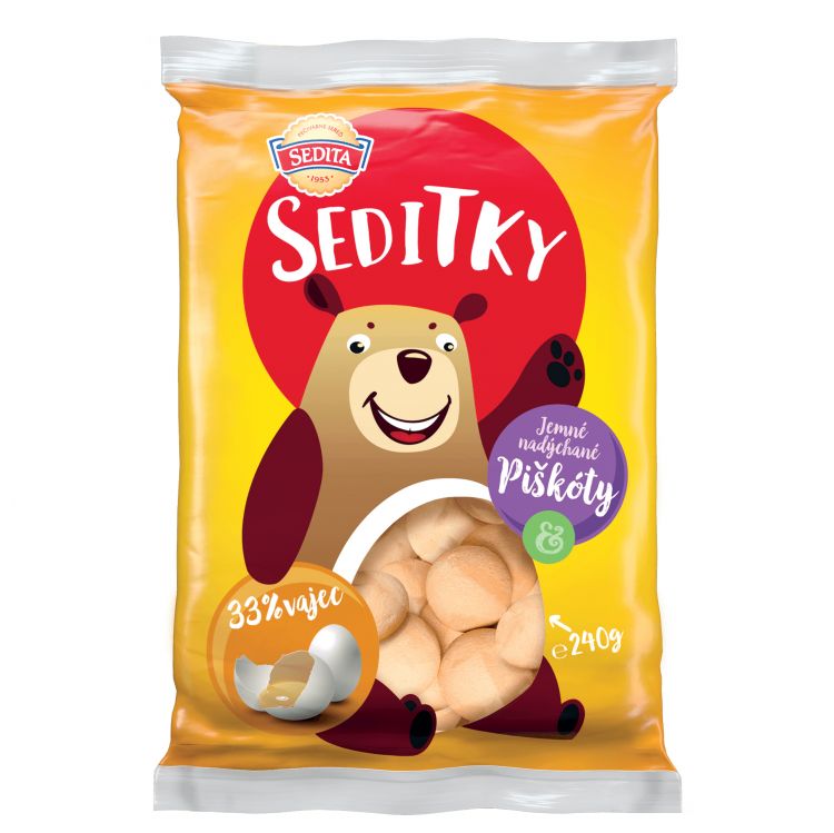 Seditky Okrúhle piškoty 240 g