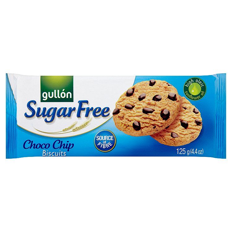 Gullón Sušienky s kúskami čokolády bez cukru 125 g - eDELIA.sk