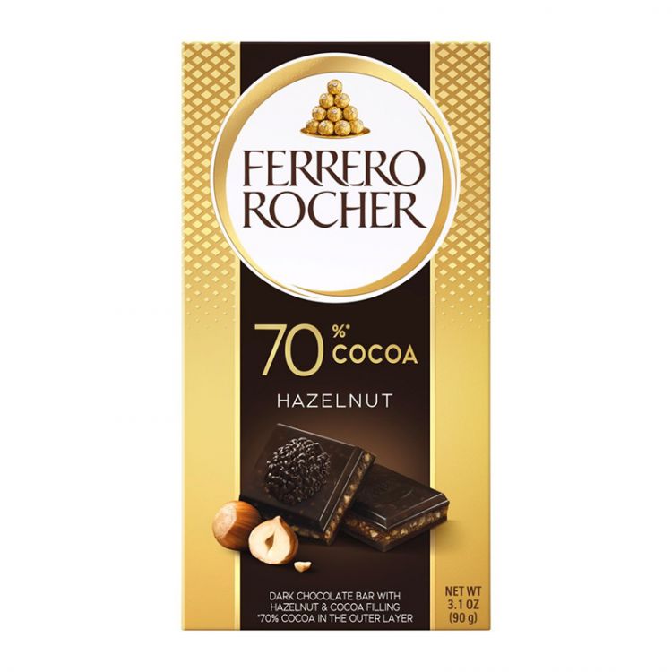 Ferrero Rocher čokoláda horká 70% 90g