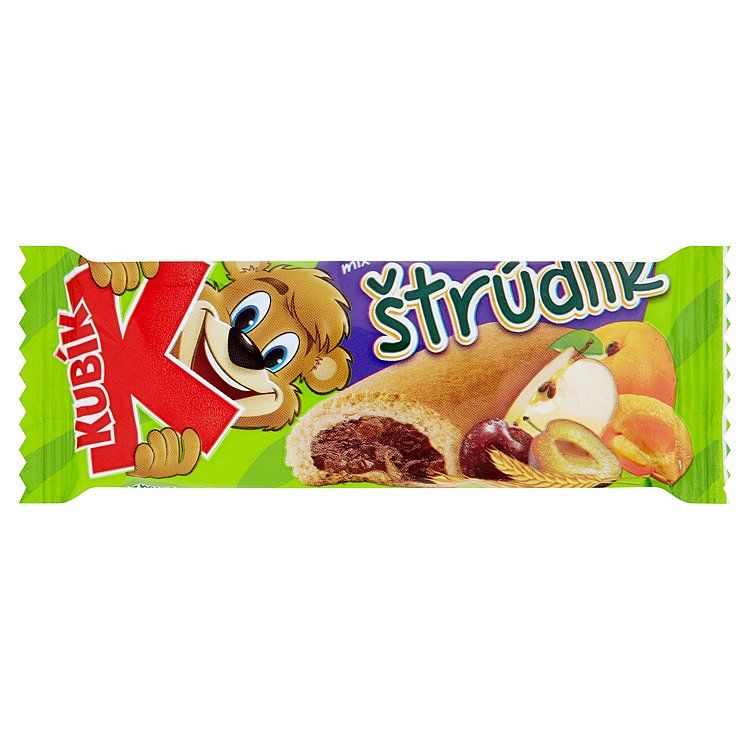Kubík Štrúdlík mix ovocia 21 g - eDELIA.sk