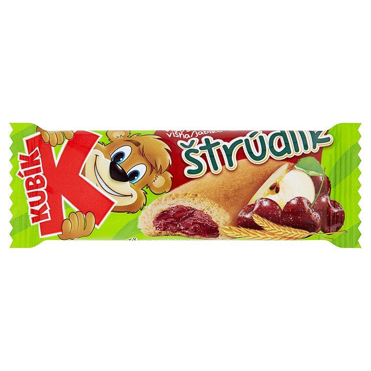Kubík Štrúdlík višňa jablko 21 g
