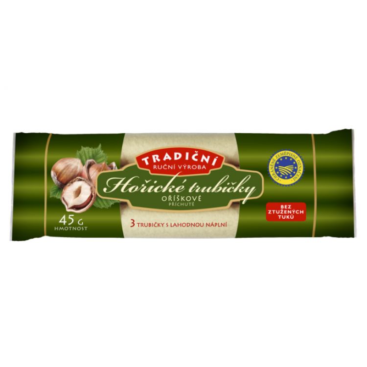 Hořické trubičky Orech 50 g