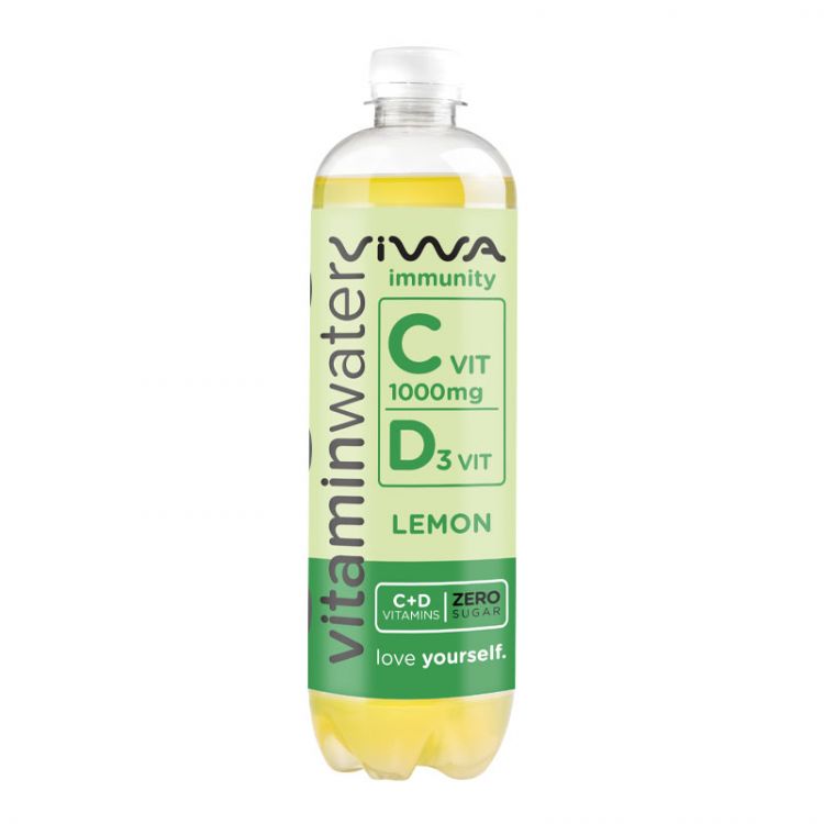 VIWA Imunity C+Dvitamin lemon ZERO SUGAR 600ml
