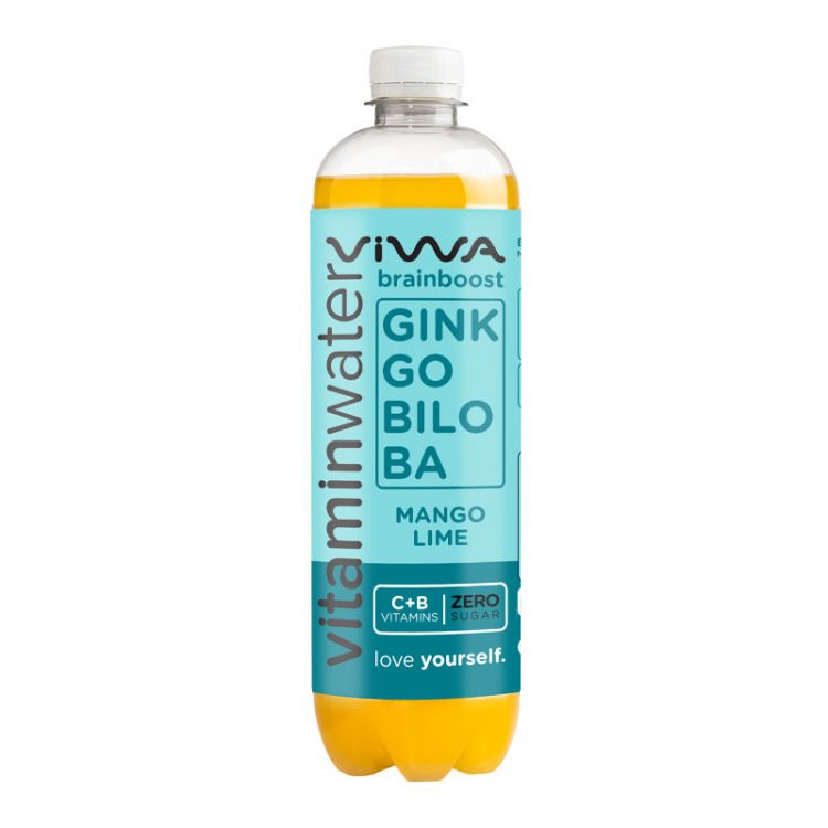 VIWA Brainboost C+B vitamín ZERO SUGAR ginkobiloba 600ml