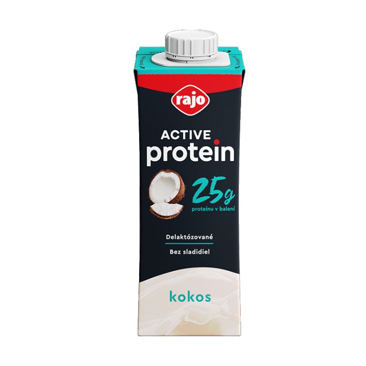 Rajo Active Protein drink kokos 250 ml