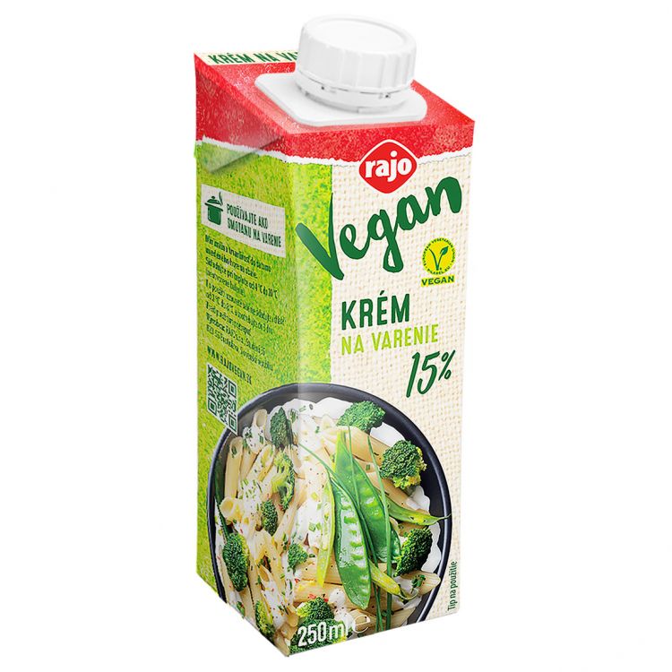 Rajo Vegan Krém na varenie 15% 250 ml