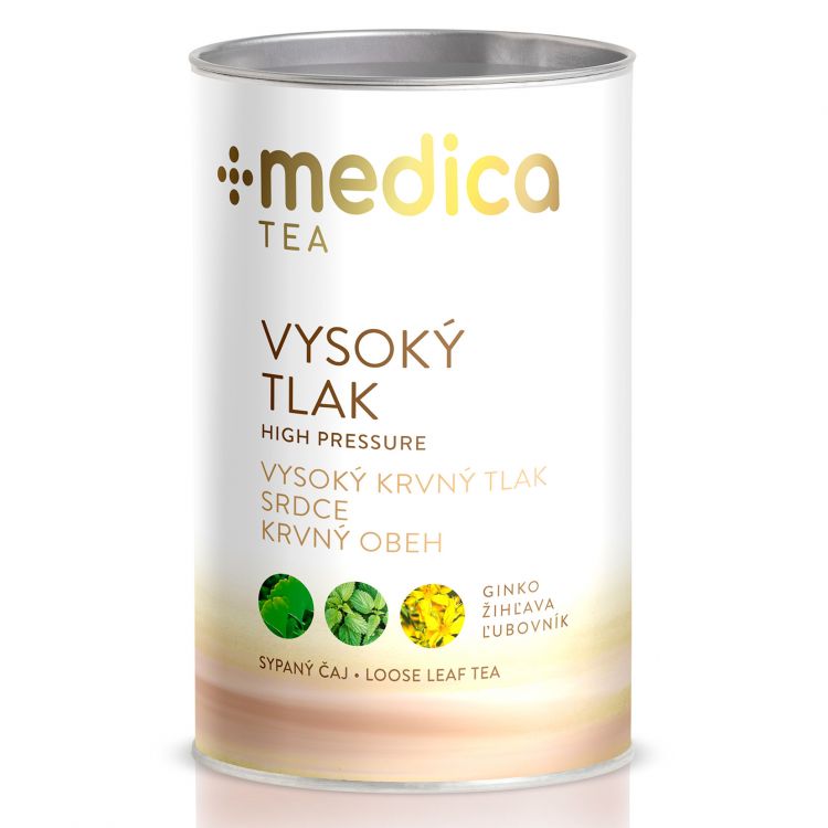 Medica BIO Vysoký tlak bylinný sypaný čaj 50 g