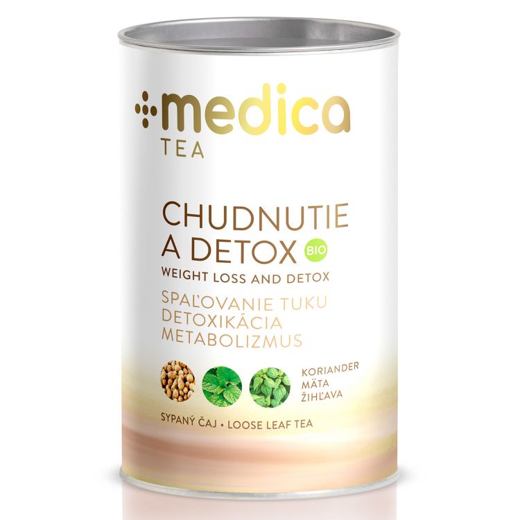 Medica BIO Chudnutie a detox bylinný sypaný čaj 60 g