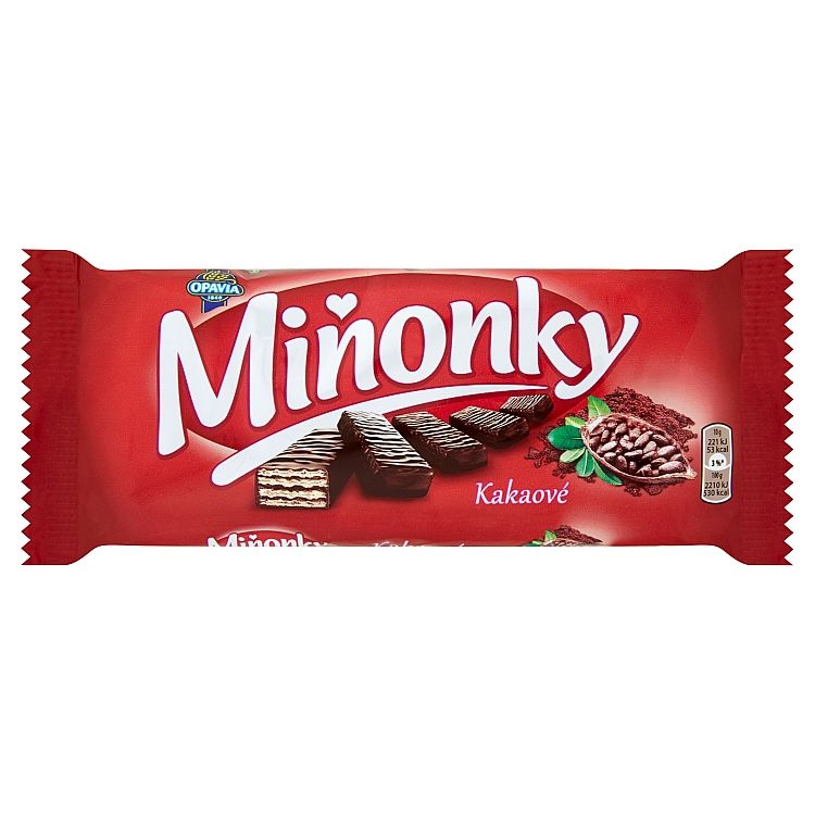 Opavia Miňonky kakaové oblátky 50g