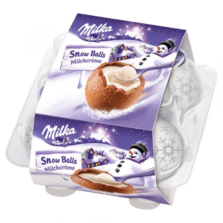 Milka Snowballs mliečne 112 g
