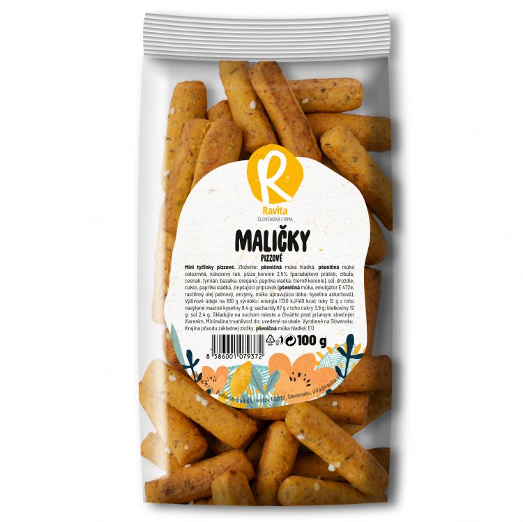 Ravita Tyčinky Pizzové Maličky 100 g