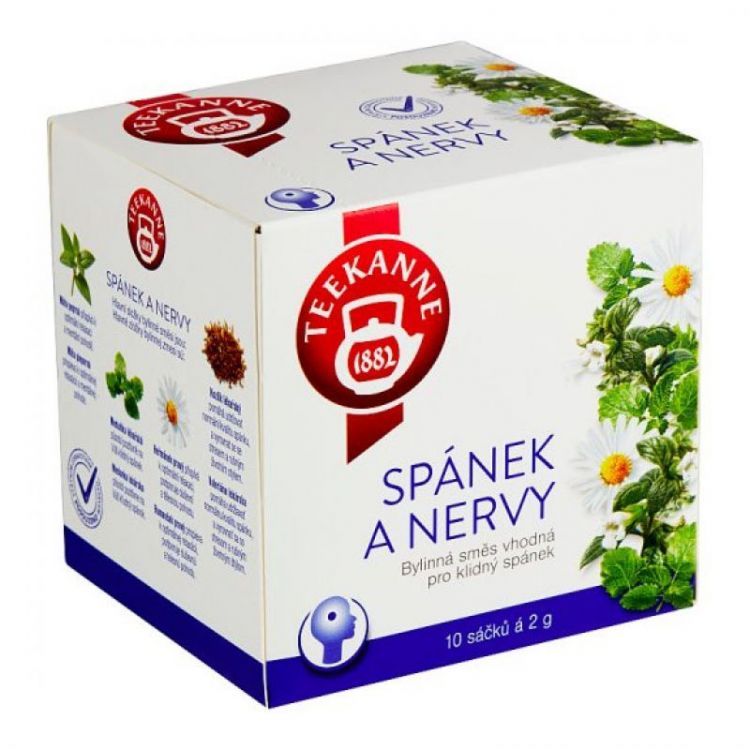 TEEKANNE bylinný čaj - spánok a nervy 20 g