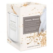 BARTEK sviečka sklo 150 g Angel Wings