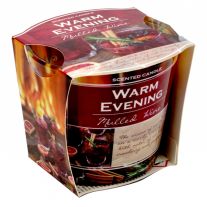 Bartek Vonná sviečka 115g Warm Evening, Hot tea