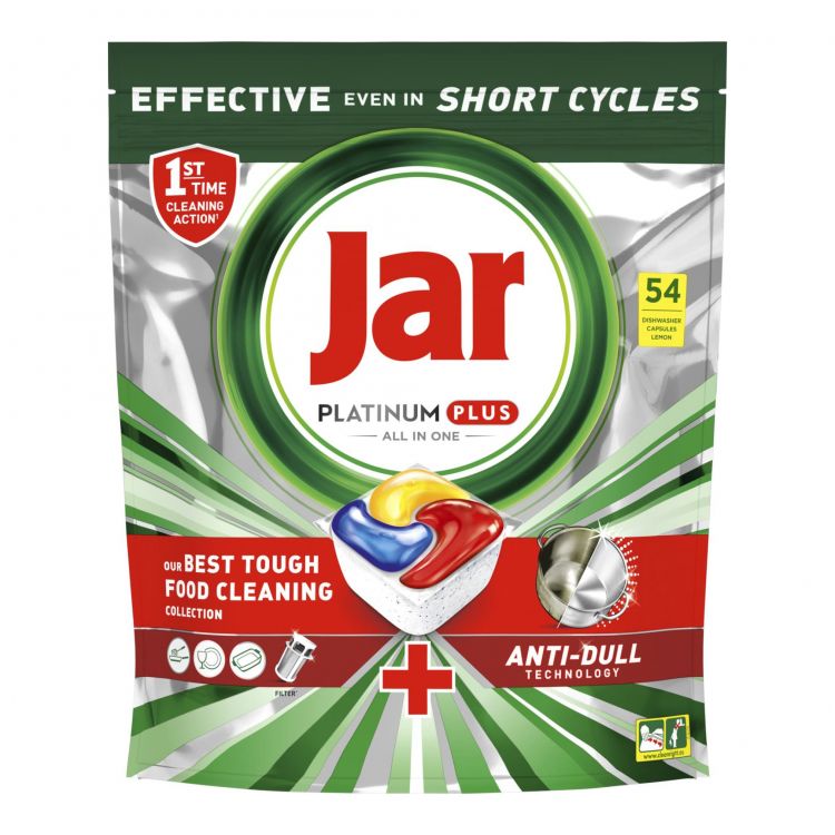 JAR Tablety Platinum PLUS Lemon 54 ks