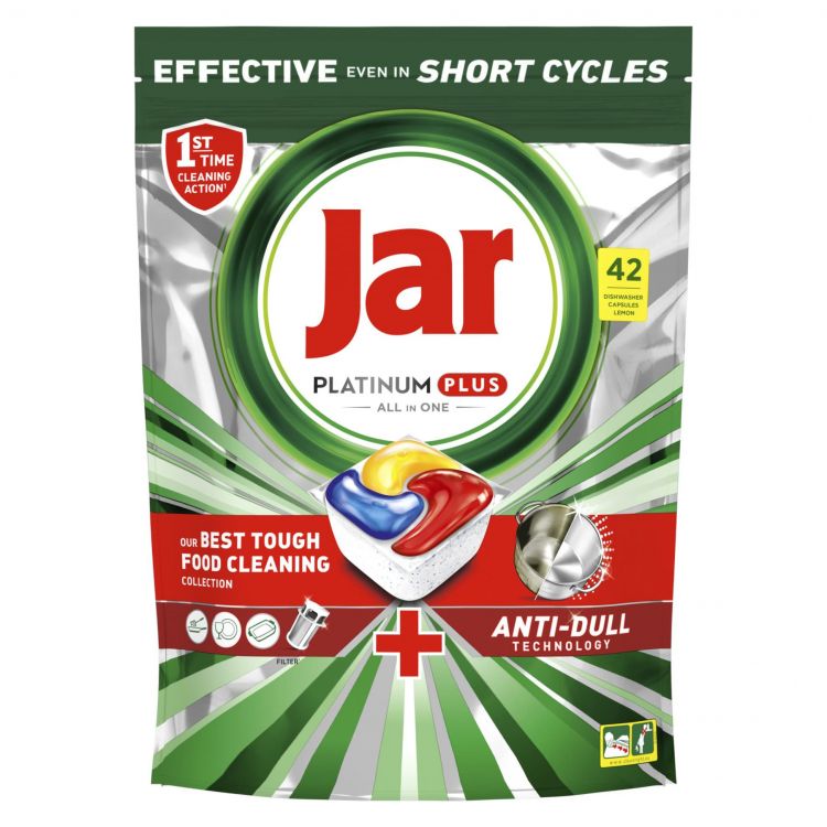 JAR Tablety Platinum PLUS Lemon 42 ks