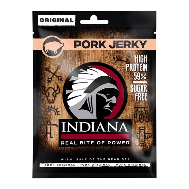 Indiana Jerky Pork (bravčové) Original 25g
