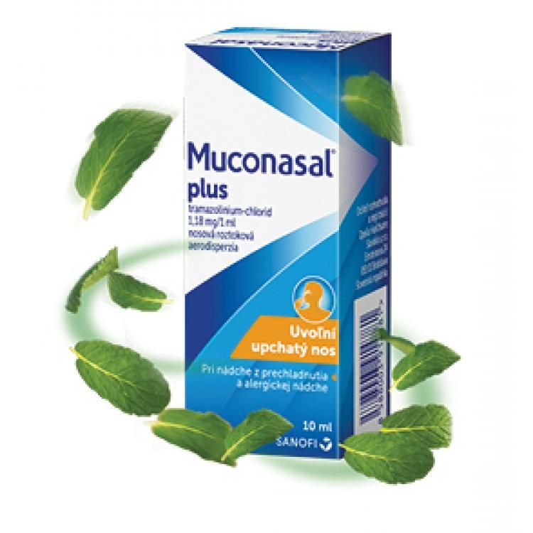 MUCONASAL Plus nosný sprej 10 ml