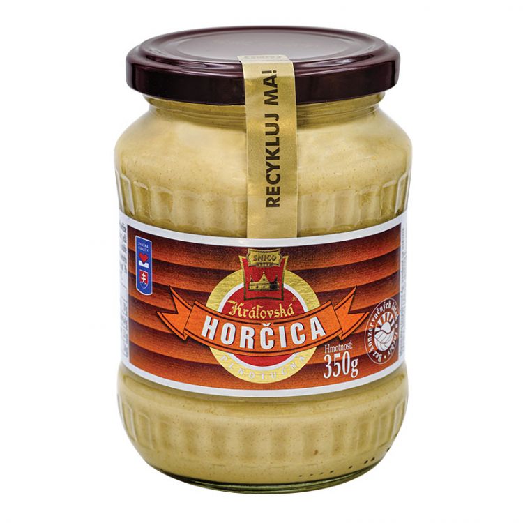 Snico Kráľovská horčica plnotučná 350g