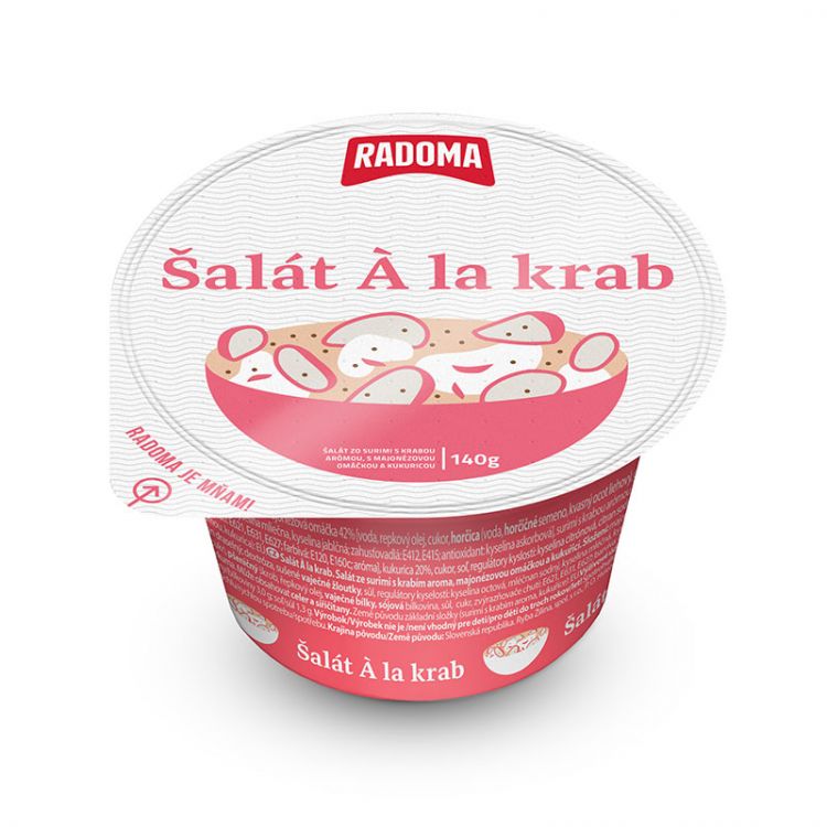 Radoma Šalát á la krab 140g