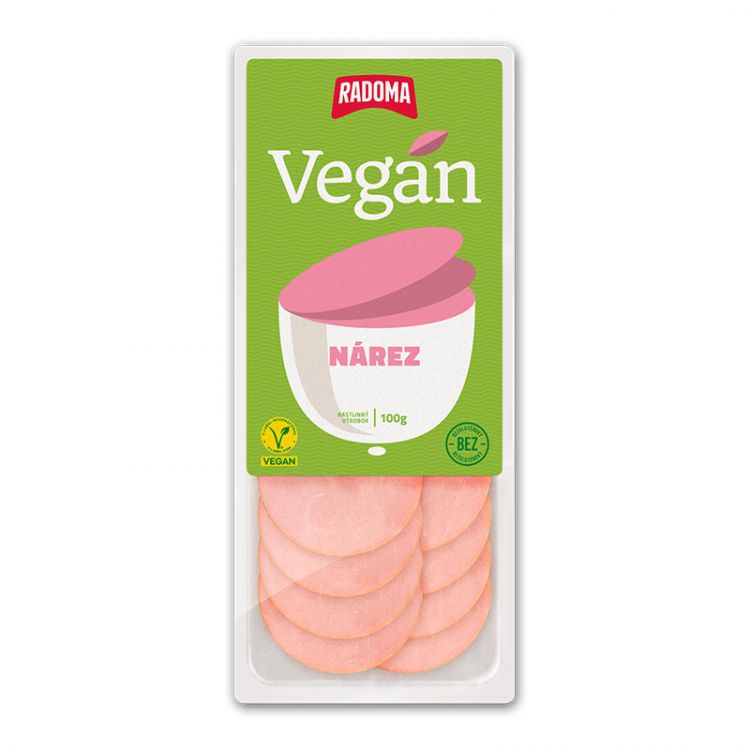 Radoma Vegánska saláma nárez 100g