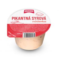 Radoma Pikantná syrová nátierka 135 g