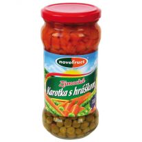 Novofruct Zámocká karotka s hráškom 330 g