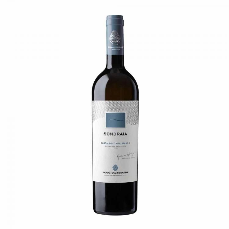 Poggio Al Tesoro Sondraia Bianco IGT 2019, biele suché, 14,0% 0,75 l