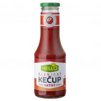 Hello Kečup 500 g Ostrý