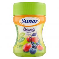 Sunar rozpustný nápoj šípkový s čučoriedkami 200 g