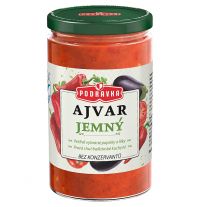 PODRAVKA Ajvar jemný zeleninová príloha k jedlu 690 g