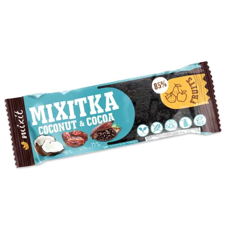 Mixit Mixitky BEZ LEPKU - Kokos + Kakao 45 g