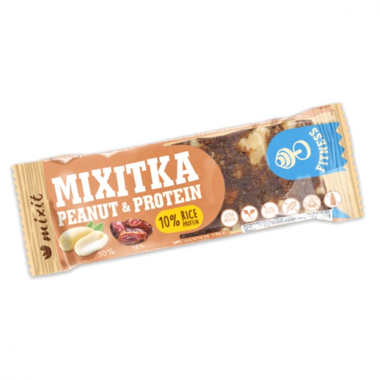 Mixit Mixitky BEZ LEPKU - Arašidy + Proteín 46 g