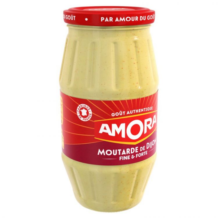 Amora Forte Horčica ostrá 430 g