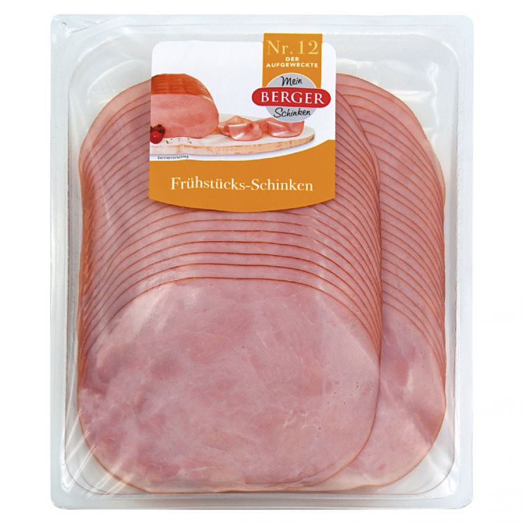 Berger Raňajková šunka plátky 500g