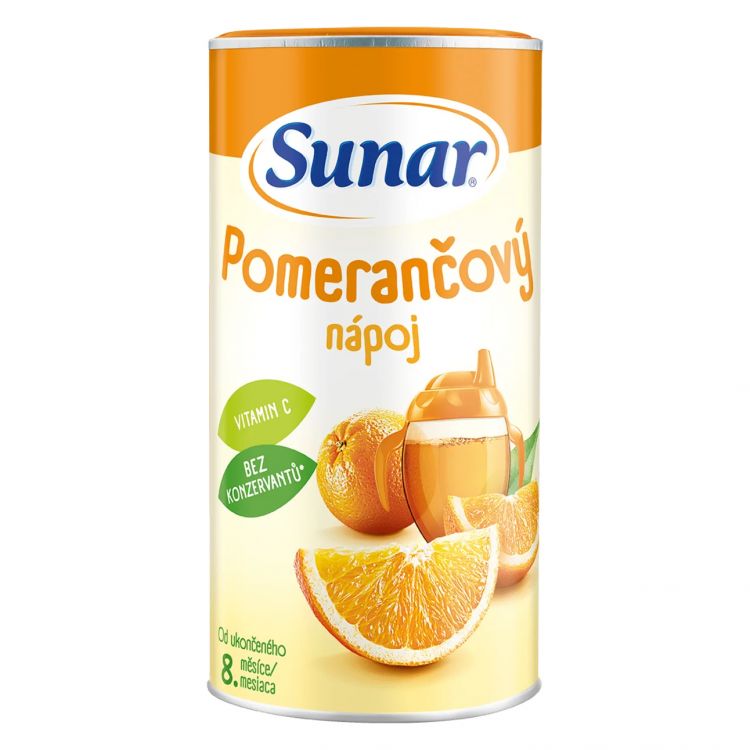 Sunar rozpustný nápoj pomarančový 200 g