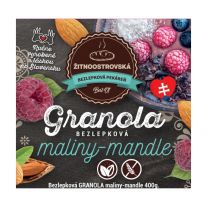 ŽBP Bezlepková granola maliny-mandle 400g