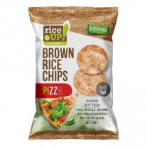 RiceUP! Ryžové lupienky s píchuťou pizze 60 g