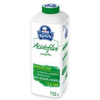 KUNÍN Acidofilné mlieko 750 g