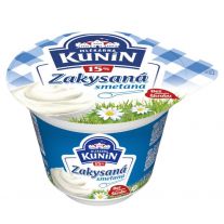 Kunín Kyslá smotana 15% 190 g
