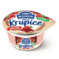 Kunín Mliečna KRUPICA Jahoda 150 g